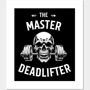 The Master Deadlifter: Ultimate Strength Training Posters and Art